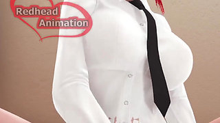 Makima Dominate and Fucks Denji (chainsaw Man)