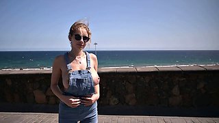 Big Tits Teen Mila Public Nudity