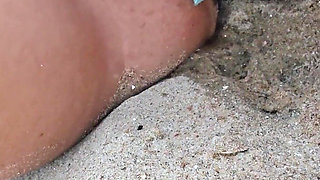 Sometimes I Need to Release Myself Peeing in the Sand at the Beach