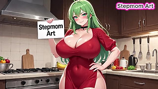 JOI Stepmom Intense Kitchen Solo - Come with me 100% You'll cum - Dirty Talk