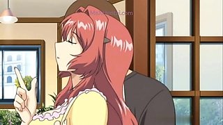 Fingering her Hairy Pussy (Hentai)