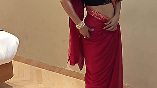 Sassy Riya #5 Wearing Saare