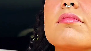 Italian Girl Ass Fucked and Slapped and Spat in the Trunk of the Car!