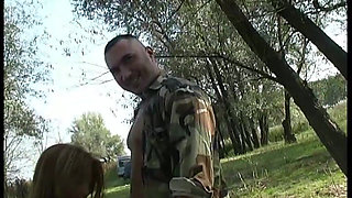 Italian Amateur Couple Having Sex Outdoors in a Park