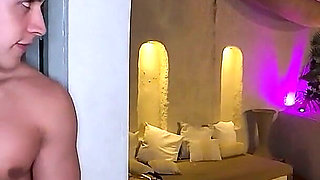 Busty Latina MILF Stepmom with a Big Ass Fucks Her Stepson in the Shower