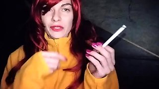 Mistress Marlena - Smoking Marlboro
