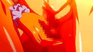 After a titty fuck, he runs out of condoms and goes for a raw blowjob, cumming inside her.