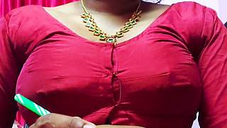 Horny Aunty Seduced Her Boyfriend With Her Boobs