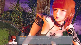 Busty anime girl gets down in wild hentai scenes