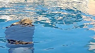 Big Beauty Nurse Vicki Shows off Her Water Shoes and