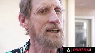 DEVILS FILM - Sexy Nudist Babe Selina Bentz Gets Fucked By Her Architect In Her Backyard