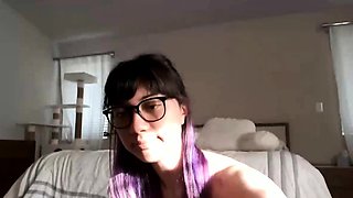 Big boobs milf masturbates with her dildo