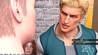 Being a Dik 3 - Kevin's First Day at College Meeting New Friends & Maya Panties