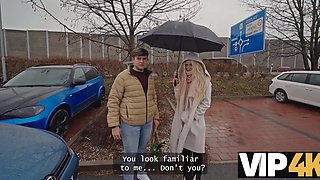 Cuckold boyfriend stays aside and watches his girlfriend fuck in ffm