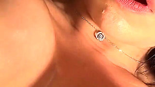 Cumshot on Oily Slingshot Titties
