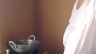 Puja Bhabhi Morning Blogs Bathroom Scene Cleaning House