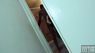 I put the bulge in her throat