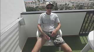 A Stranger at a Nudist Resort Sucked My 9 Inch Fat Cock