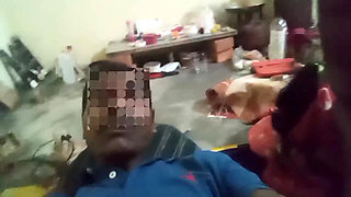 Desi Old Neighbor Friend's Aunty Was Fucked in a Romantic Mood by Going to Her Room