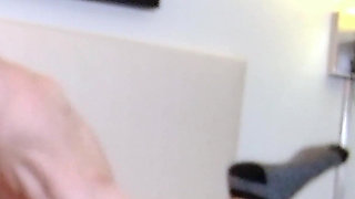Watch as This Girl Keeps Taking on Her Knees to Over Bed