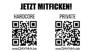 Uninhibited at the VENUS MESSE BERLIN - ALL HOLES + PUBLIC PISS! Daynia