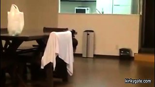 Japanese Sub wife (bondage, flogging, swallowing)