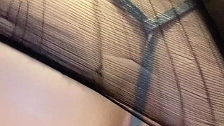 I Got Excited Because I Made a Hole in the Ol-style Cosplay!! I Squirted While Messing up.