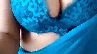 Sexy Girl Playing With Her Boobies