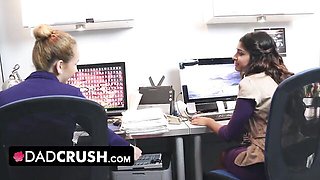 Dad Crush featuring Katalina Mills and Gigi Flamez's paychecks dirt
