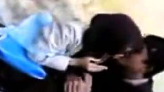 Arab Couple's Public Display of Affection in Indonesia