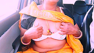 Desi saree maid car sex Telugu dirty talks.
