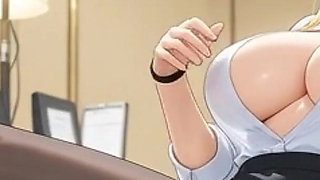 My Office Mate Makes Me Do Crazy Anime POV