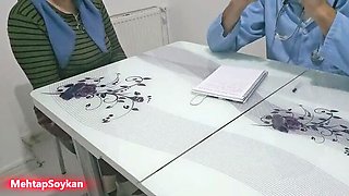 Turkish Doctor Gets Peasant MILF Pregnant - Amateur Homemade Big Tits Doggy Style