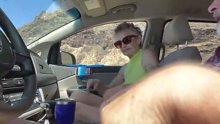 Hot Car Blowjob at Yokohama Bay with Gorgeous Amateur Couple in Oahu, Hawaii