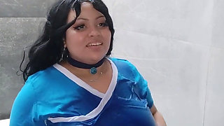 BBW Katara Cosplay Photoshoot Making off