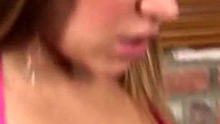 Lesbians Sucking and Fucking with a Strap-on