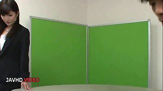 Japanese Office Temptation: Saki Kobashi's Explicit Workplace Blowjob Adventure