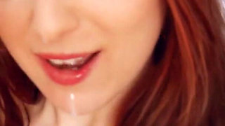 Creampie - slutty GF takes all your cum