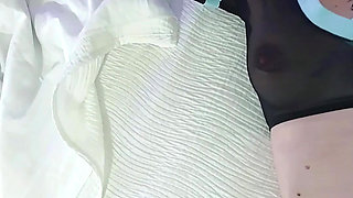 Soccer player gets nasty after winning the game and gets creampied twice, worships a big cock, and gets her pussy ate.