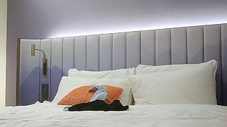 Fatty girl who loves big cocks warms up for a hardcore sex