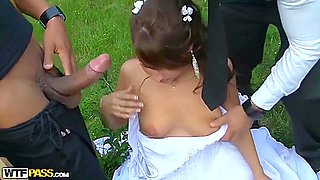The Wedding Grew Into An Excellent Gangbang