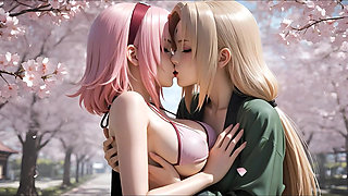 Sfw Tsunade and Sakura Softcore Show