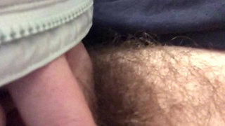 Almost got caught playing with my pussy on the train in my riskiest public wank video yet!