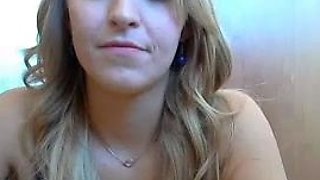 Blonde teen Sierras first erotic masturbation video