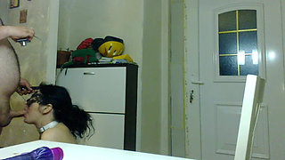 Whore Milf gag fucked