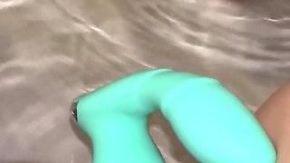 Self Thrusting Dildo in my Pussy