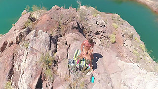 Fucking and Sucking on Top of a Mountain