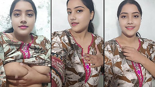 Desi Virgin Girl Fingering or Video Call for Her Stepbrother