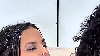Filling the Mouths of the Naughty Sisters with Cum!