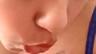 She Is My Wife's Friend, Yes! Hahaha... Young Brunette, Moaning Hot and Giving Her Pussy!